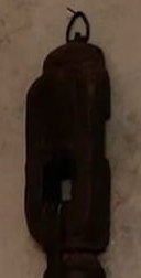 Hanging ring & carved head