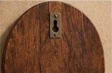 Wall mount back
