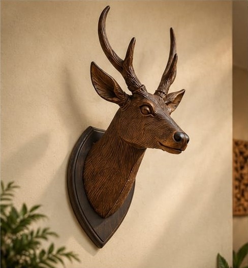 Deer Head Wall Mount