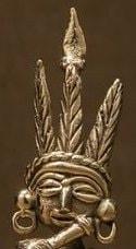 Feathered headdress