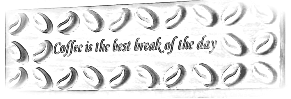 Pencil sketch of Coffee Bean Wall Art